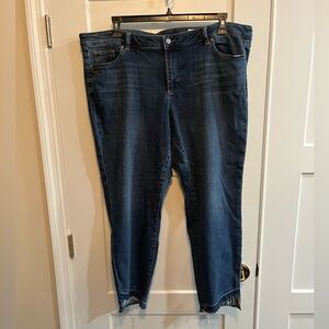 Vince Camuto Dark Blue Ankle Jeans